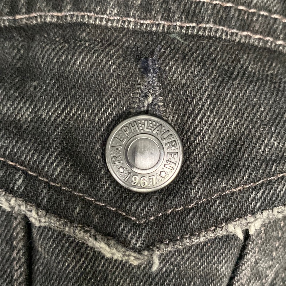 Kids ‘Polo Ralph Lauren’ Dark Wash Jean Jacket. - Picture 3 of 4